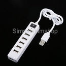 2x 7-Port USB 2.0 Multi Charger Hub +High Speed Adapter ON/OFF Switch Laptop