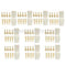 10 Kits 4 Way Pin 6.3mm Electrical Locking TAB Connector Plug & Socket Kit