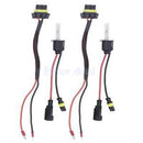 1 Pair Auto Car HID Xenon Headlight Lamp Light For H3 12000K 35W Bulbs