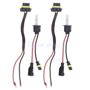 1 Pair Auto Car HID Xenon Headlight Lamp Light For H3 12000K 35W Bulbs