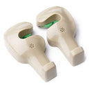 2pcs Car Seat Headrest Hanging Hook Coat Purse Bag Hanger Organizer Holder Beige