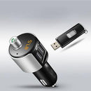 Car Bluetooth Kit FM Transmitter Wireless Radio Adapter USB Charger MP3 Player