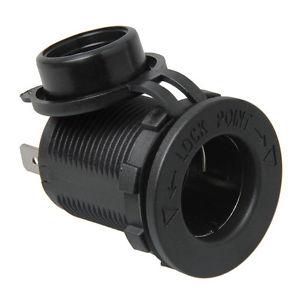 Waterproof 12V Boat Motorcycle Car Cigarette Lighter Socket Power Plug Outlet