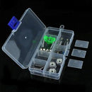 Fishing Lures Hook Bait Plastic Storage Box Adjustable Case Tackle Accessory