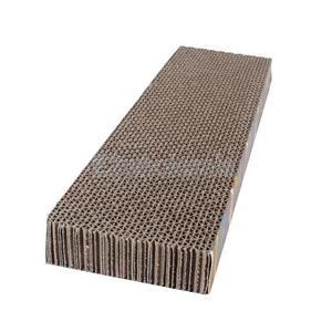 2 in 1 Cat Kitten Cardboard Scratcher Scratch Board Floor Pad with Catnip