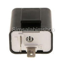 2Pin Electronic Flasher Relay Fix For LED Turn Signal Lamps Hyper Flash 12V