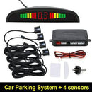 Parking 4 Sensors Car Reverse Backup Rear Buzzer Radar System Kit Sound Alarm