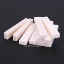 10pcs Blank Buffalo Bone Nut for LP Folk Classical Acoustic Guitar Bass 52*9*6mm