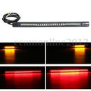 Universal Flexible Motorcycle 48LED Light Strip Rear Tail Brake Stop Turn Signal