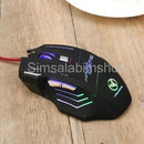 5500DPI USB Wired Gaming Mouse 7Buttons Opitical Ergonomics Laptop PC Mice
