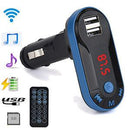 Bluetooth Car Kit MP3 Player FM Transmitter Wireless Radio Adapter USB Charger