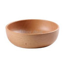 Stackable Bowl Wooden for Noodles Soup Dessert Salad Oatmeal Gruel Cereal M