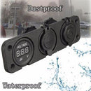 Cigarette Lighter Socket Splitter 12V Dual USB Charger Power Adapter Outlet Car
