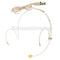 Professional Ear Hook Wired Headworn Condenser Microphone 3Pin Skin Color