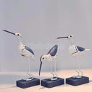 Handcrafted Wooden Nautical Decorative Craft Home SEAGULL Tabletop Ornament