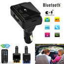 Bluetooth Car Kit MP3 Player FM Transmitter Wireless Radio Adapter USB Charger