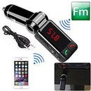Car Kit MP3 Player Wireless Bluetooth FM Transmitter Radio With 2 USB Port to fp