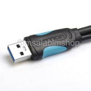 Dual USB 3.0 A Male to Micro B Y Power Data Cable Mobile Hard Disk HDD Cord