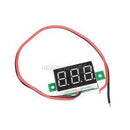 Mini DC 2.5-30V Red LED Panel Voltage Meter 3-Digital Display Voltmeter Tester