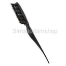 Hairdressing Barber Hairstylist Styling Teasing Nylon Bristle Brush Comb