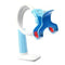 Univers Flexible Lazy Bracket Mobile Phone Stand Holder Car Bed Desk Blue
