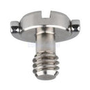 1/4" D-Ring Mounting Screw Stainless Steel for Camera Tripod QR Plate LS007