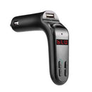Bluetooth Car Kit Handsfree FM Transmitter Radio MP3 Player USB Charger & AUX