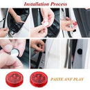 2x Universal Car Door LED Opened Warning Flash Light Kit Wireless Anti-collid