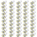 50Pcs Super White T10 Wedge 5-SMD 5050 LED Light bulbs W5W 2825 158 192 168 194