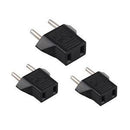 3x USA US To EU Europe Travel Charger Power Adapter Converter Wall Plug Home JH1