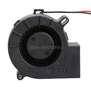 Brushless DC Cooling Blower Fan Sleeve-bearing 7525S 12V 0.18A 75x33mm hv2n