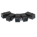 5 Pack USB 3.0 Type A Female to Female Adapter Coupler Changer Connector