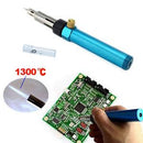 Gas Blow Torch Soldering Solder Iron Gun Butane Cordless Welding Pen Burner 3in1