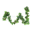 5Pcs 7.8Ft Artificial Crabapple Garland Plants Ivy Vine Foliage Home decor