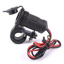 240W 12V 24V Motorcycle Handle Bar Cigarette Lighter Socket Waterproof Cover