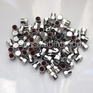 100pcs Tire Stem Valve Cap Set Universal For Cars Motorcycles Bikes