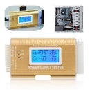 Digital PC Computer LCD 20/24 Pin 4 PSU ATX BTX ITX SATA HDD Power Supply Tester