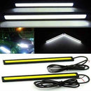2pcs Waterproof 12V LED COB Car Auto DRL Driving Daytime Running Lamp Fog Light