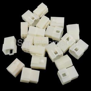 10 Kits 4 Way Pin 6.3mm Electrical Locking TAB Connector Plug & Socket Kit