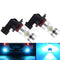 2pcs Ice Blue H10 9145 100W Auto Car Head Light Lamp LED Bulb Quick Response