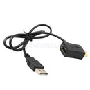 Convertor + USB 2.0 Male Charger Cable Lead Splitter Adapter 50cm HDMI M/F