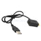 Convertor + USB 2.0 Male Charger Cable Lead Splitter Adapter 50cm HDMI M/F