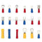 300Pcs Assorted Crimp Terminals Set Insulated Electrical Wiring Connector Kit