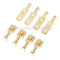 10 Kits 4 Way Pin 6.3mm Electrical Locking TAB Connector Plug & Socket Kit