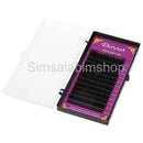 Fiber Black Eyelash Extension D Curl 0.15 Individual Semi Permanent 13mm