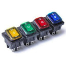 4pcs 6 Pin Rocker Push Button Switch Circuit Breaker Universal