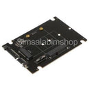 mSATA/M.2 2242/2260/2280(NGFF)to SATA III Convertor Adapter Card SSD Black
