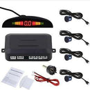 Parking 4 Sensors Car Reverse Backup Rear Buzzer Radar System Kit Sound Alarm