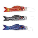3pcs 40cm Koi Nobori Carp Wind Sock Streamer Kite Flag Hanging Wall Decor