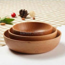 Stackable Bowl Wooden for Noodles Soup Dessert Salad Oatmeal Gruel Cereal M
